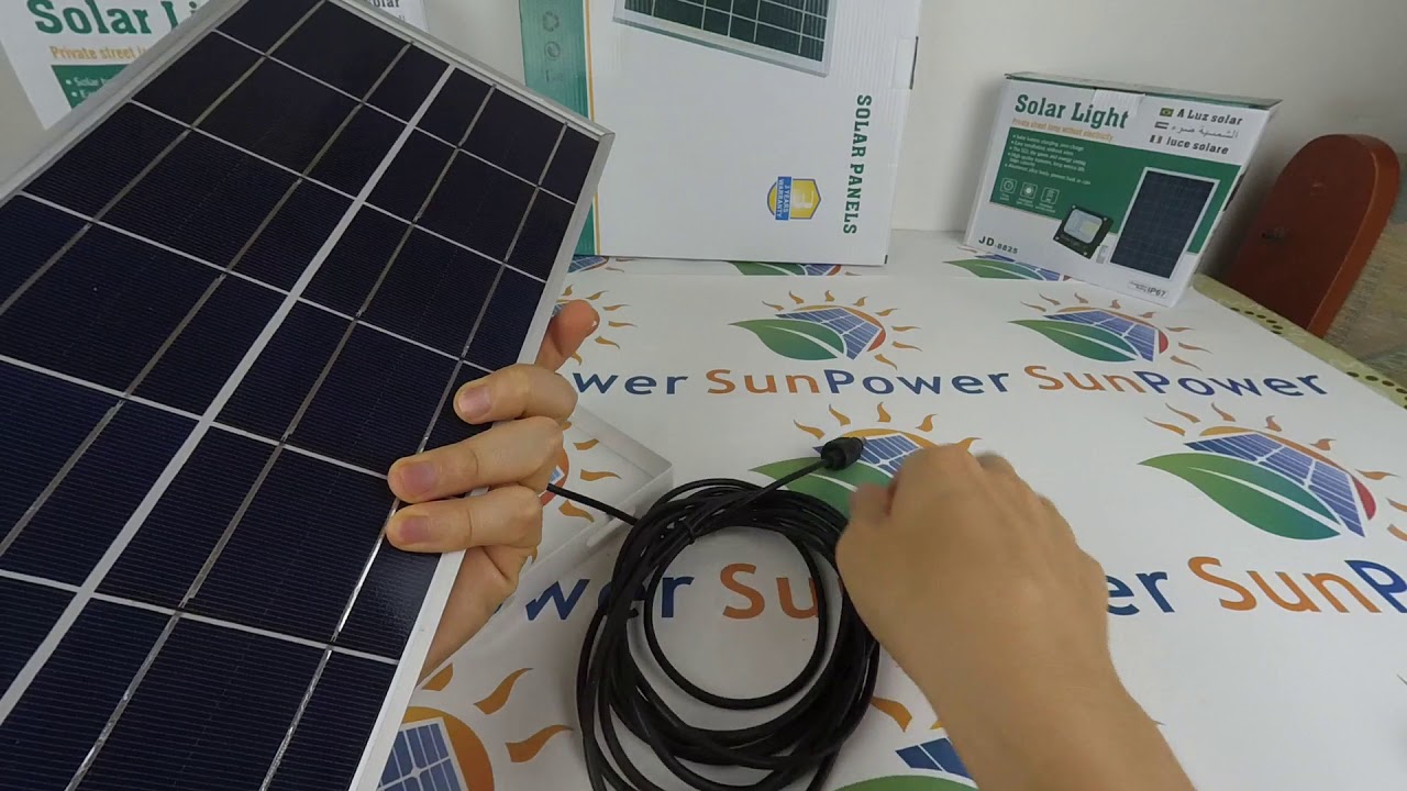 Proiector solar 42 led 25W IP67 2000lm