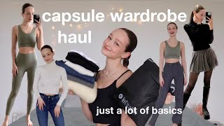 Basics haul ft. YPL | capsule wardrobe on a budget