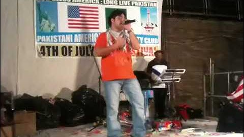 Arif Butt Performing at 4th of July Festival 2010 Brooklyn