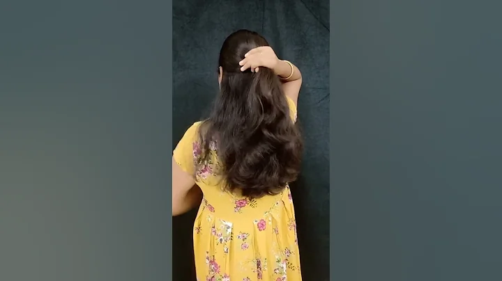 My everyday simple hairstyle 💥😜 #shorts