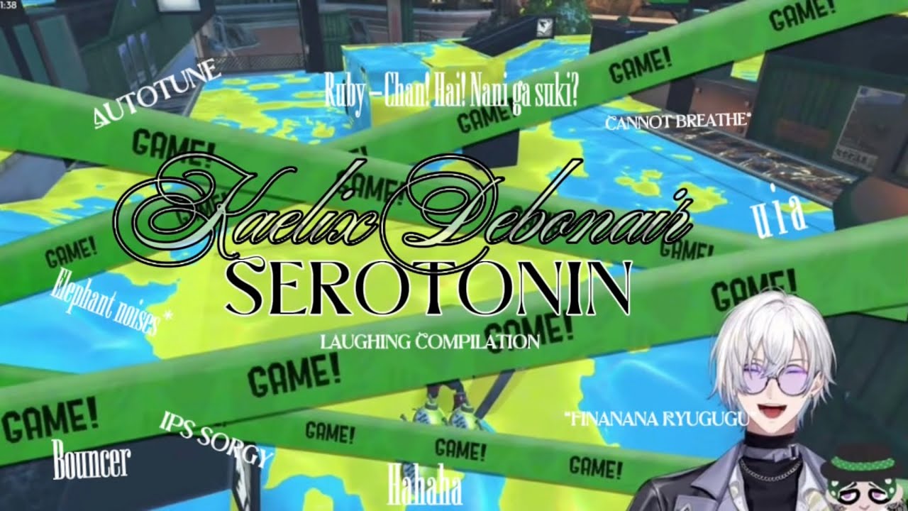 Kaelix Debonair laughing compilation! Serotonin! (NIJISANJI EN)