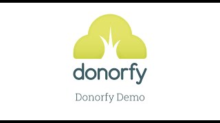 Donorfy Essentials Demo - April 2021