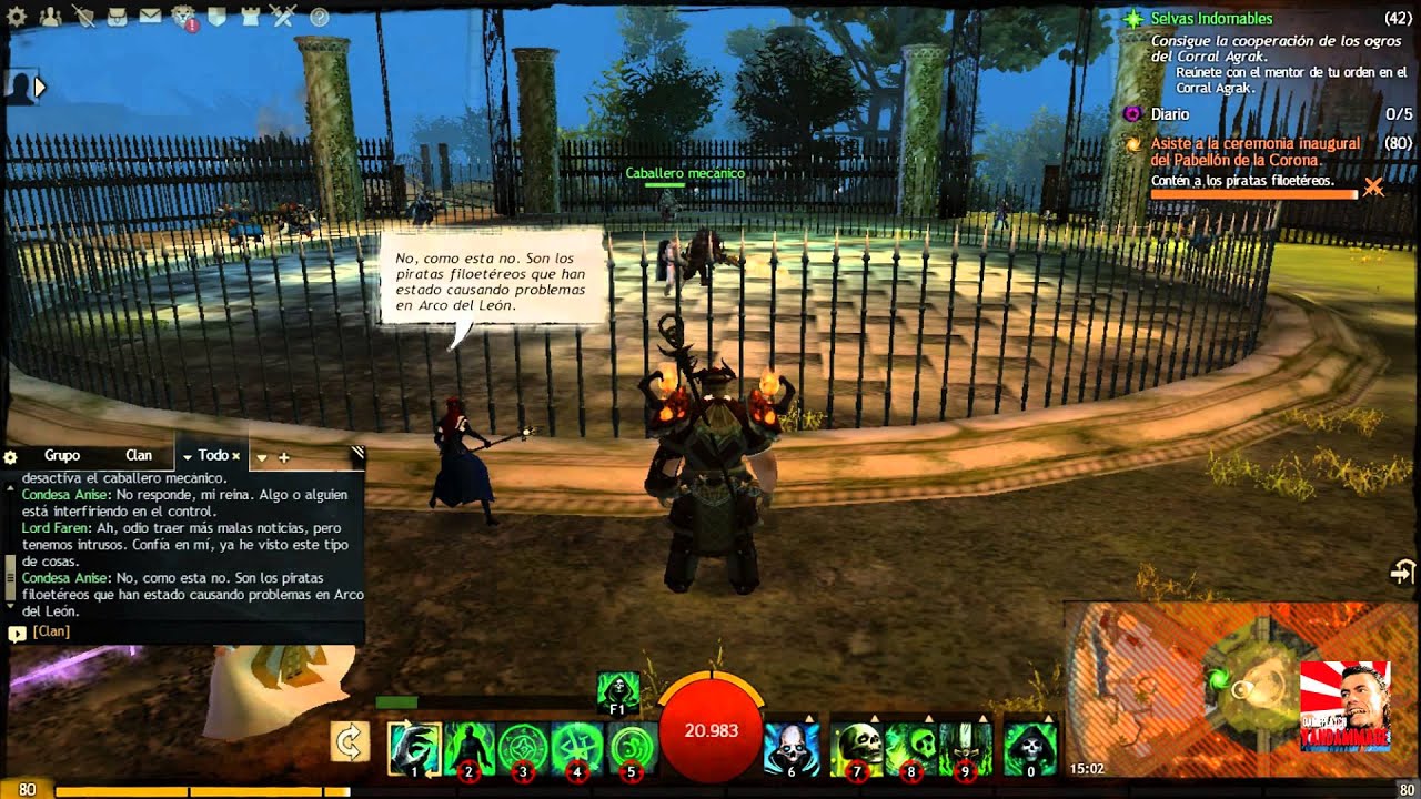 Guild Wars 2| Ceremonia Inaugural (HD1080p) footage of chernobyl