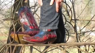 Outside With Hurricane Boots & D Toe Socks