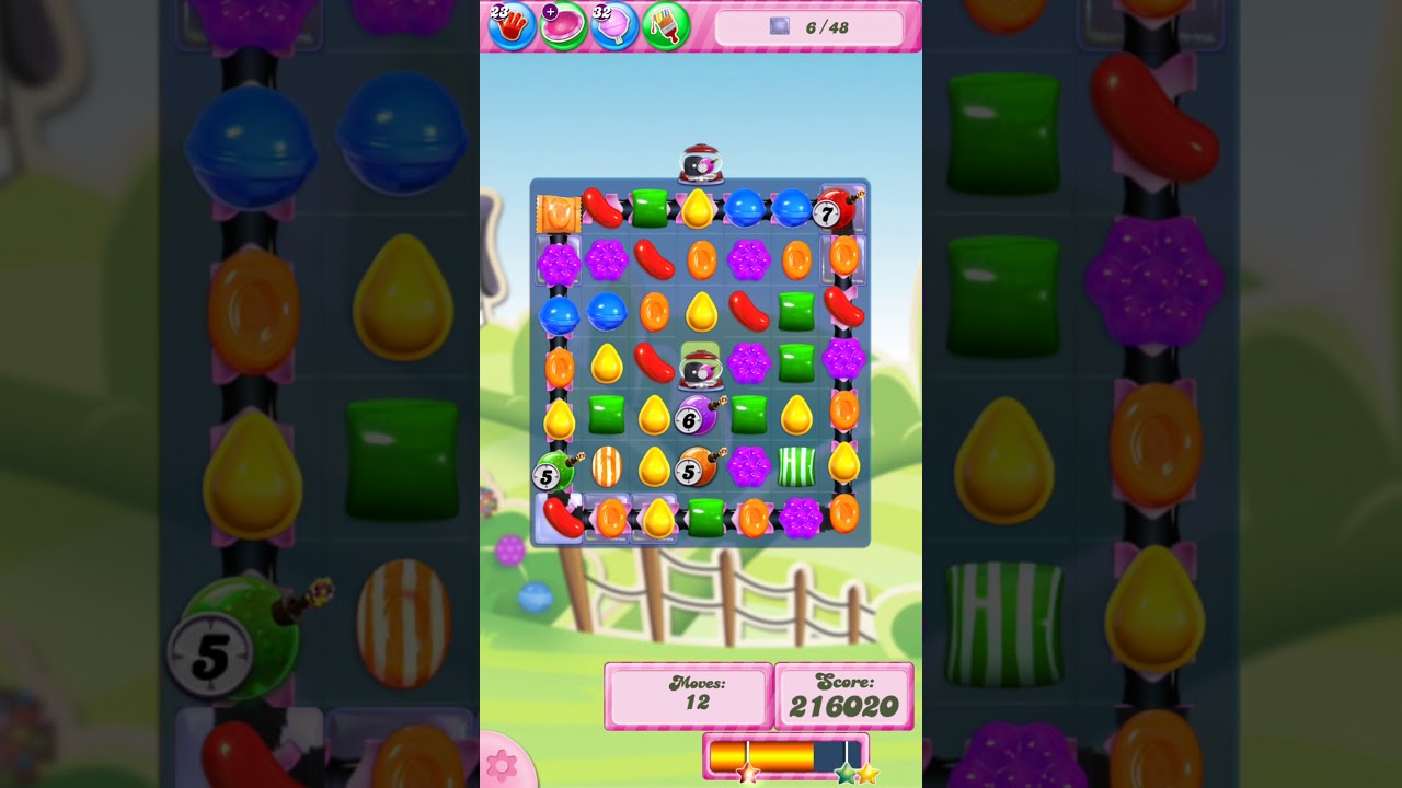 Candy Crush Saga Level 984 - No Boosters