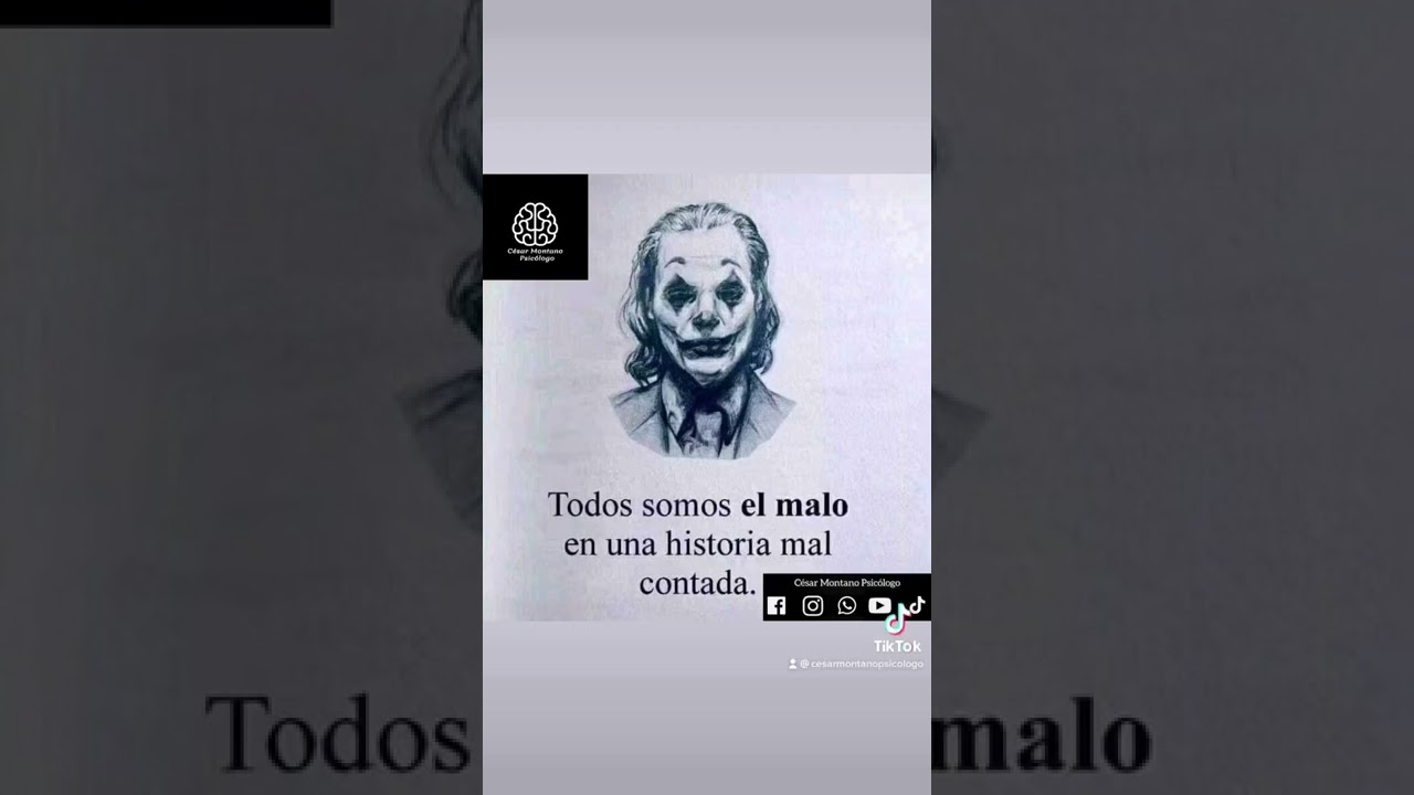 TODOS SOMOS EL MALO EN UNA HISTORIA MAL CONTADA🧠 - YouTube