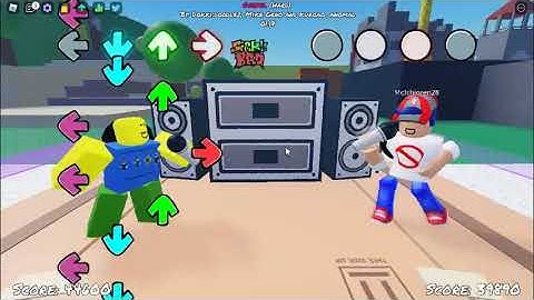 [ROBLOX FUNKY FRIDAY] 1v1 random person - Glospel Hard mode