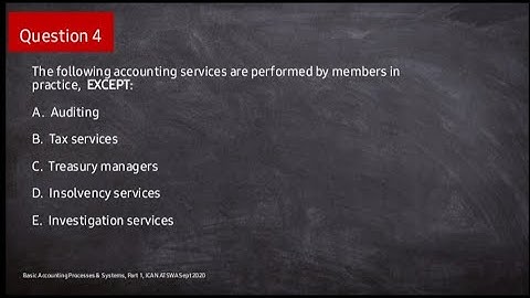 ATSWA ICAN Exam Preparation Video Tutorial - Ask The Accountant #accountingstudent