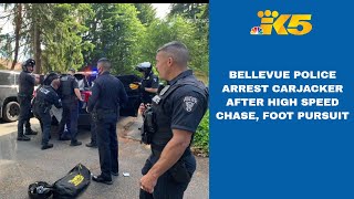 Police arrest carjacker in Bellevue