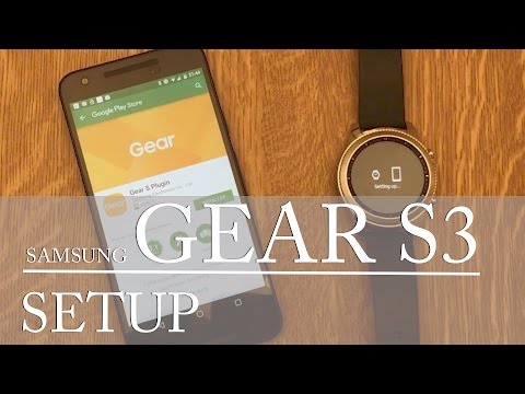 Samsung Gear S3: SETUP (premier allumage, connexion au smartphone et configuration