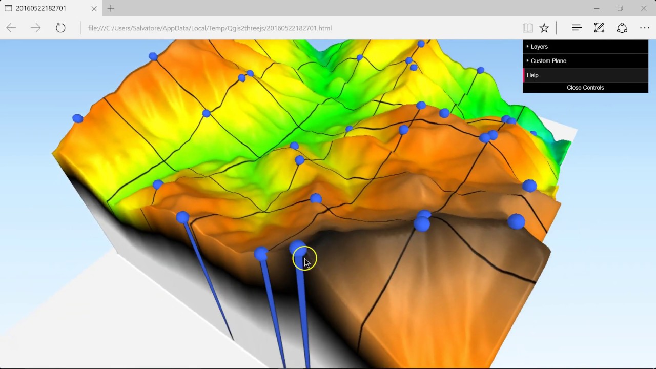 QGIS zonal and coord statistics max min Z value - YouTube