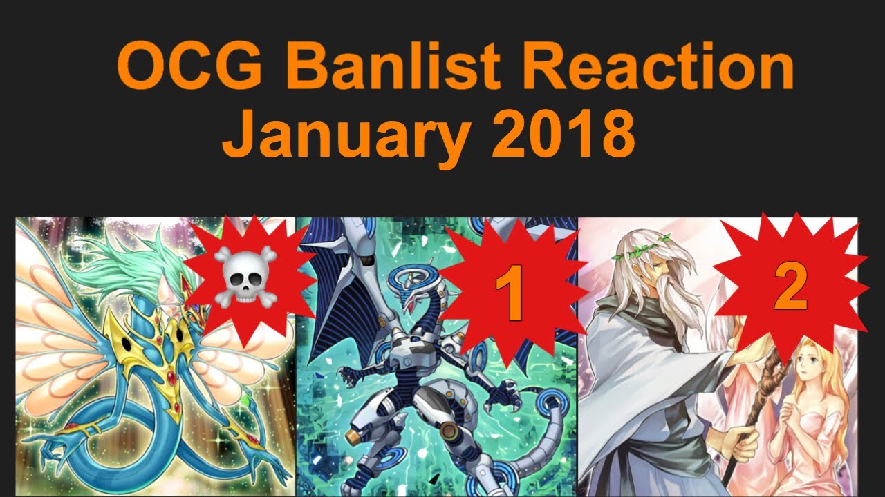OCG January 1st 2018 Banlist Reaction W/ Timaeus
