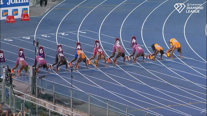 Men's 100m (2024 Rome Diamond League)