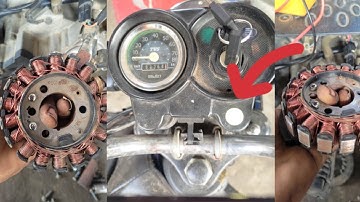 TVS XL 100 Self Starting problem / Hall Effect Sensor 🤔 Working And Testing How to  #tvsxl100 #tvs