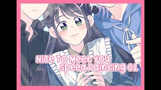 [ Wishroomness ] Nice To Meet You Speed Painting screenshot 1