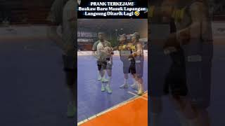 PRANK TERKEJAM! Buakaw Baru Masuk Lapangan Langsung Ditarik Lagi 🤣 #fypシ #viral #buakaw #saenchai