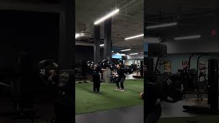 Rock, Paper, Scissors Squat Challenge with 405 Squat