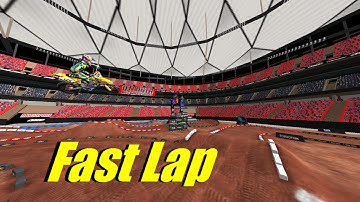 MX Simulator - fast lap - "2014 Supercross Rd 8 - Atlanta" - rmz450(2011)