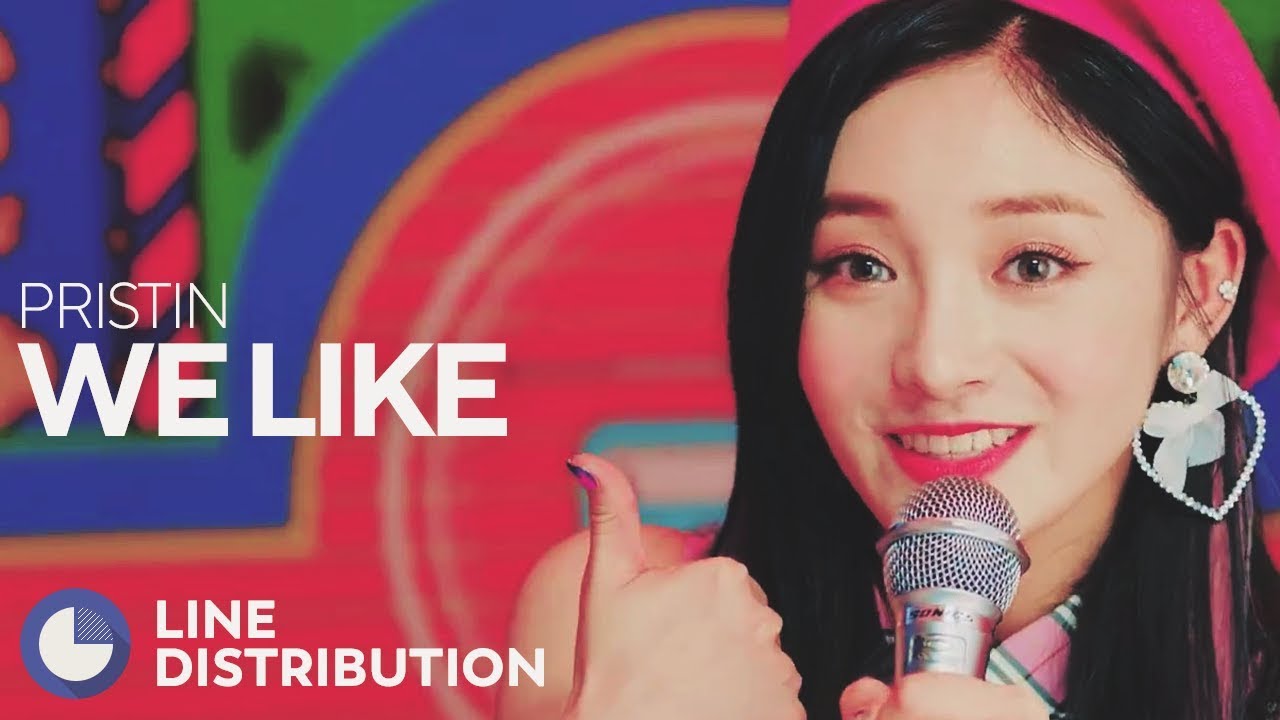 PRISTIN - We Like (Line Distribution)