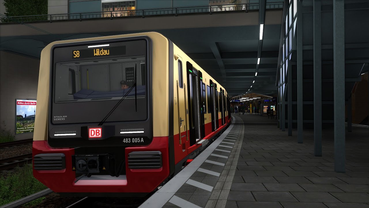 S8 Pankow - Adlershof | BR484 auf Berlin JWD | Train Simulator Classic