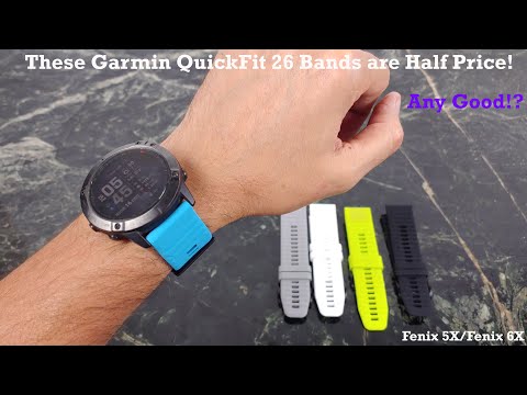 Garmin Fenix 5x Quickfit Bands 26mm