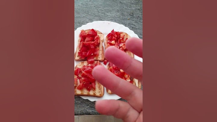 Bruschette al Pomodoro fresco Perfette! 🍅