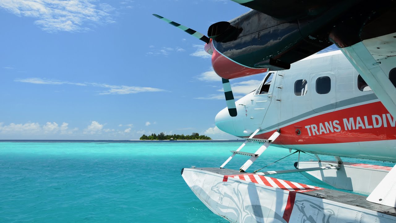⁣Most scenic flight in the world | Maldives seaplane transfer | Breathtaking views (4K)