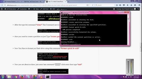How To make/Create Bootable USB for Windows 7,8,8.1,vista,10 Without Any Tool / USB Maker