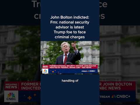 John Bolton indicted: Fmr. national security advisor is latest Trump foe to face criminal charges