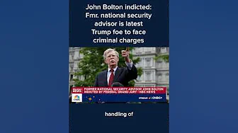 John Bolton indicted: Fmr. national security advisor is latest Trump foe to face criminal charges