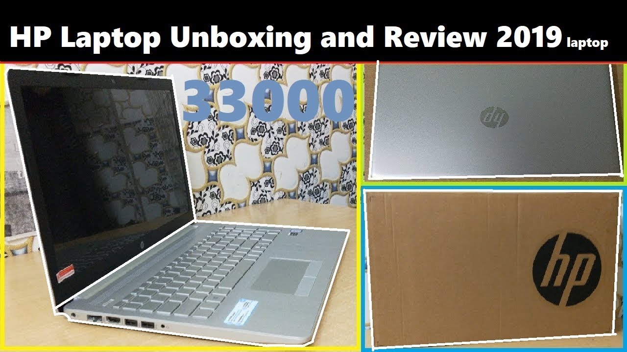 HP i3 7th Gen Laptop Unboxing and Review//Best HP Laptop Under 35000