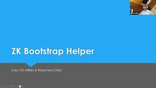 ZK Bootstrap Helper: Easy CSS Utilities & Responsive Grids