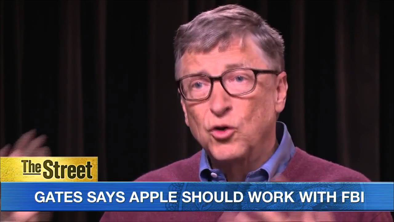Bill Gates Sides with Government in Dispute With Apple