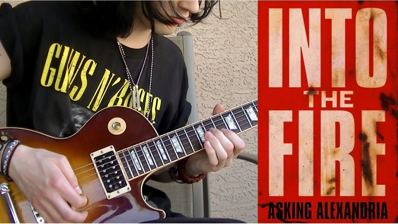 ASKING ALEXANDRIA Into The Fire Guitar Cover FULL HD - YouTube