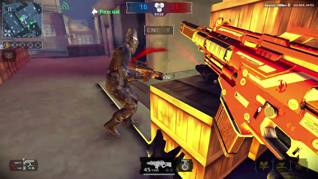 Modern Combat 5 Sapper, Tracker, Recon and Assault (Cores at the end)