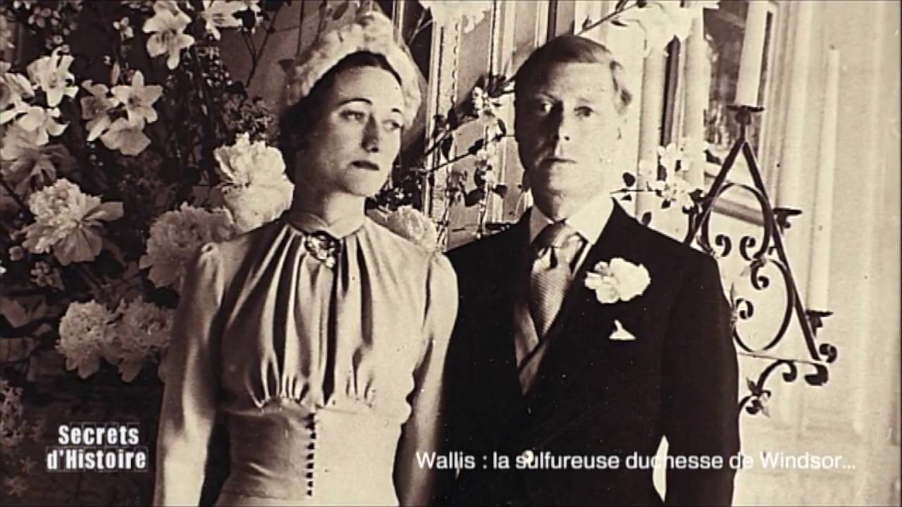 Secrets d'histoire - Wallis, la sulfureuse duchesse de Windsor - Un triste Mariage - YouTube