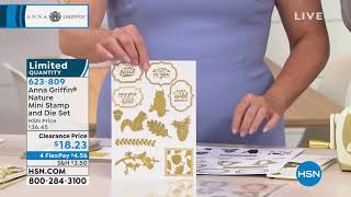 Anna Griffin Nature Mini Stamp And Die Set