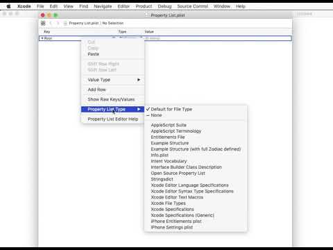 Creating an entitlement file in Xcode