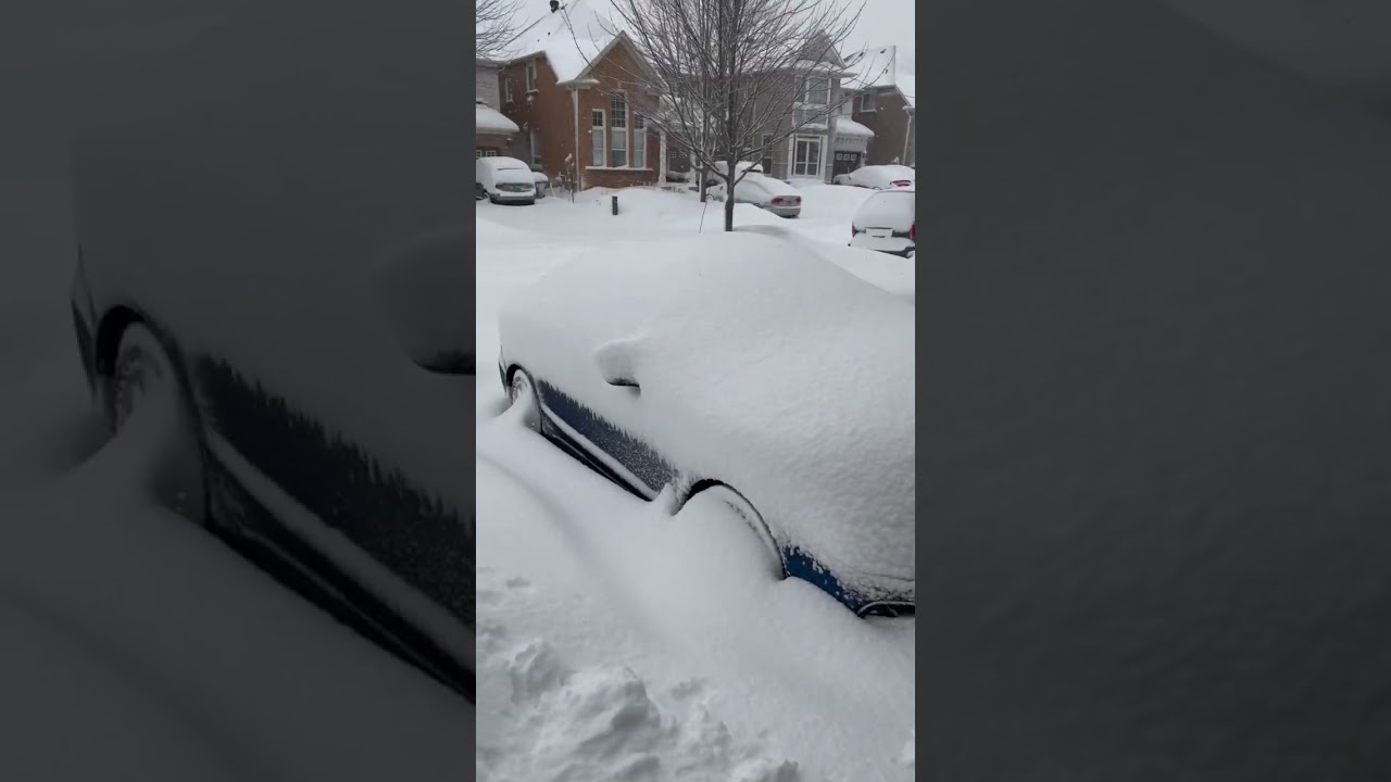 Snowstorm more than 12 inches of snowfall