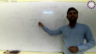 Elements of Mining Technology - Chapter 06 - Lecture 01