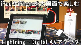 iPadをTVで楽しむ