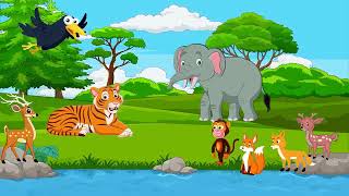 Bagheera Raja Aur Jungle Ki Kahani 🐅 | Hindi Moral Stories | Janwaron Ki Kahaniya