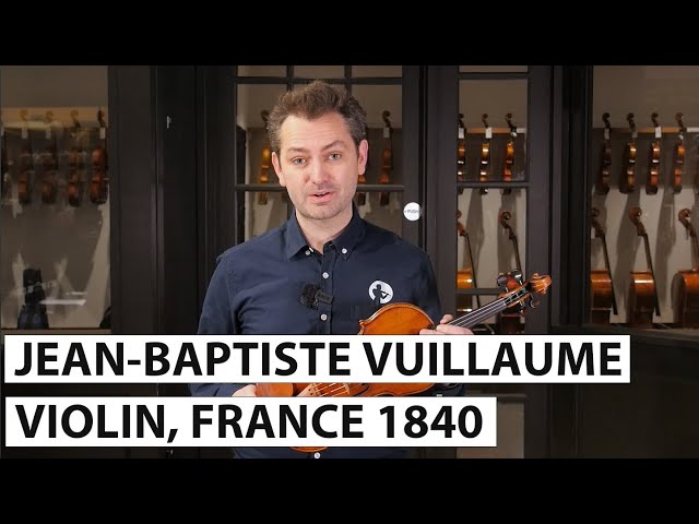Jean-Baptiste Vuillaume Violin, Paris 1840 - YouTube