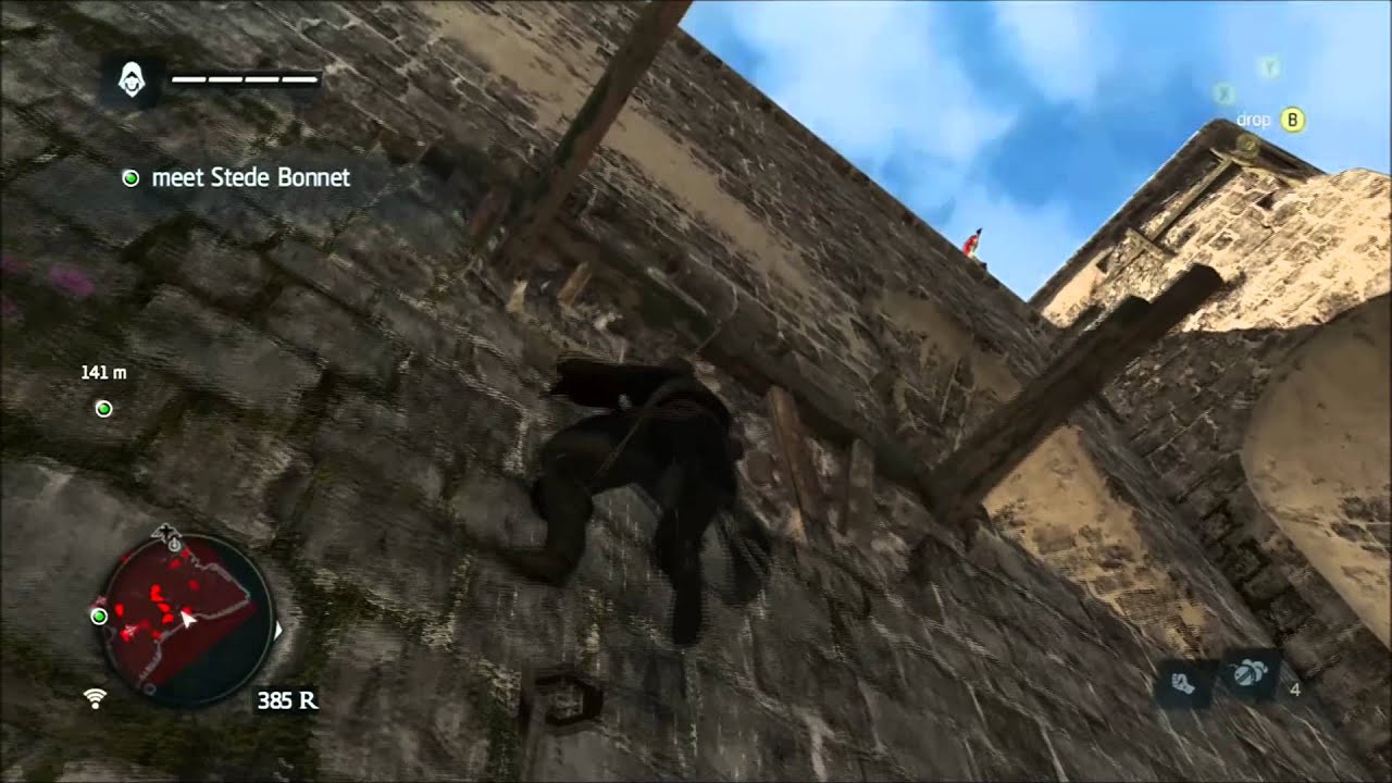 Assassin's Creed 4 Black Flag Sneak to the Fort Lockup