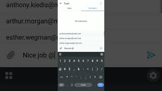 How to add a comment to a task?  #smartphone #tech #tips #cleaning #management #manufacturing