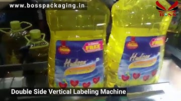 Double Side Vertical Labeling Machine