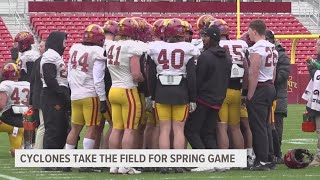 Cyclones take the field for annual spring game