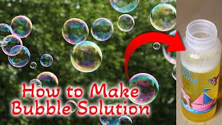 How to Make Bubble Solution at Home without Glycerin screenshot 3