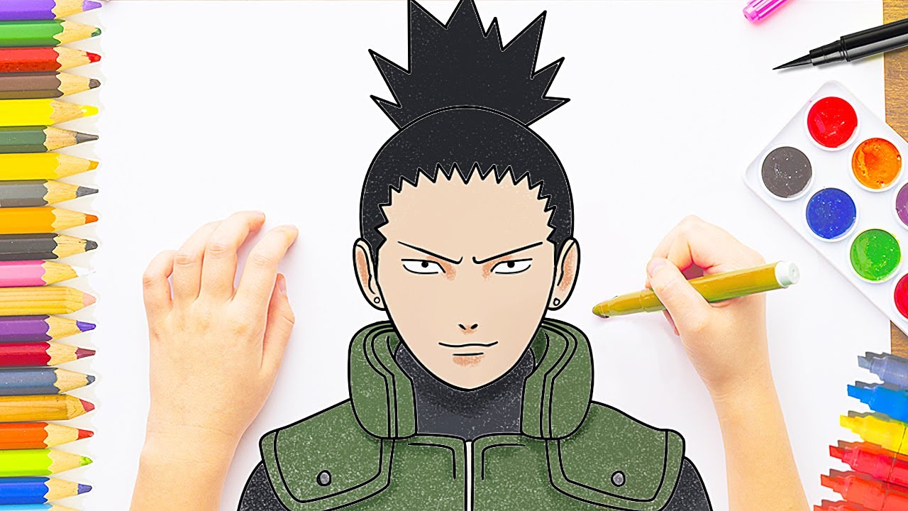 Dibujos de shikamaru