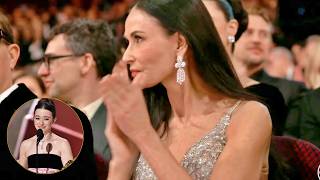 Lip Reader Reveals What Demi Moore Said After Losing Oscar to Mikey Madison!